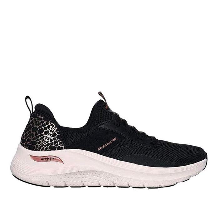 Sepatu Skechers Arch Fit 2.0 Women's Sneakers - Black  Snekers Shoes Sport SKE150052BKR