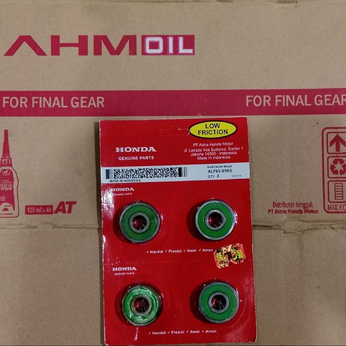 BEARING LAHER 6301 KLAHER RODA DEPAN HONDA ORIGINAL MOTOR SUPRA X SATRIA GRAND HARGA 2PCS
