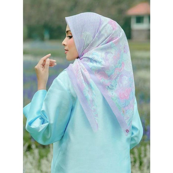 Buttonscarves The Friendship Voile Square - Twilight Sparkl