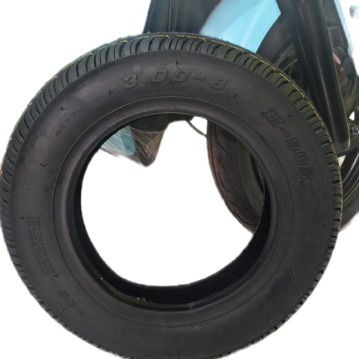 Ban Sepeda Listrik Roda 3, Tubeless Ukuran 300/8