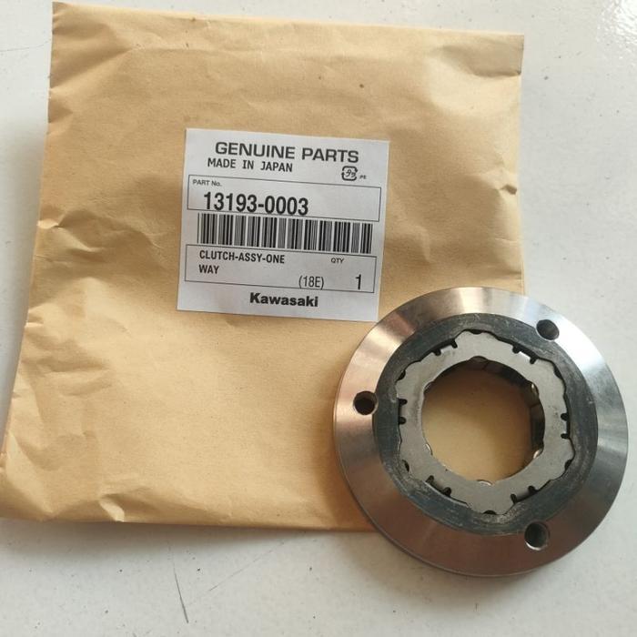 131930003 RUMAH PELOR STARTER ONE WAY ASSY PLAT STATER KAWASAKI ZX130 ZX 130 PNP BLITZ PNP ATHLETE J