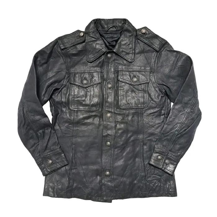 JACKET KULIT ASLI ABAHOUSE (AH) LEATHER | JACKET PRIA LAST STOCK