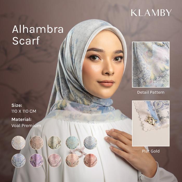Wearing Klamby - Alhambra Scarf