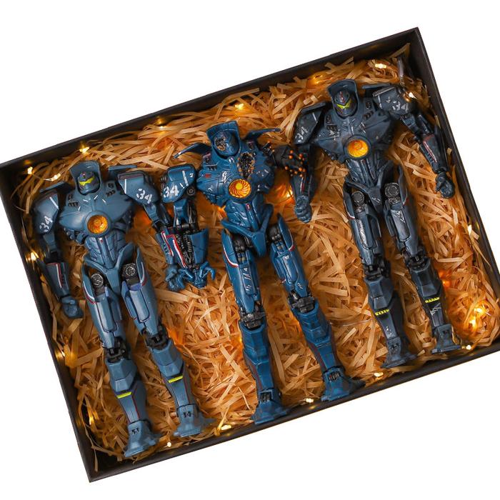 Pacific Rim 2 Action Figure Gipsy Danger Crimson Typhoon Mecha Model
