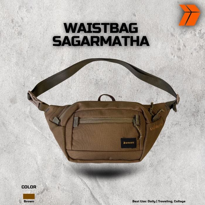 Baratech tas pinggang / waistbag sagarmatha pria