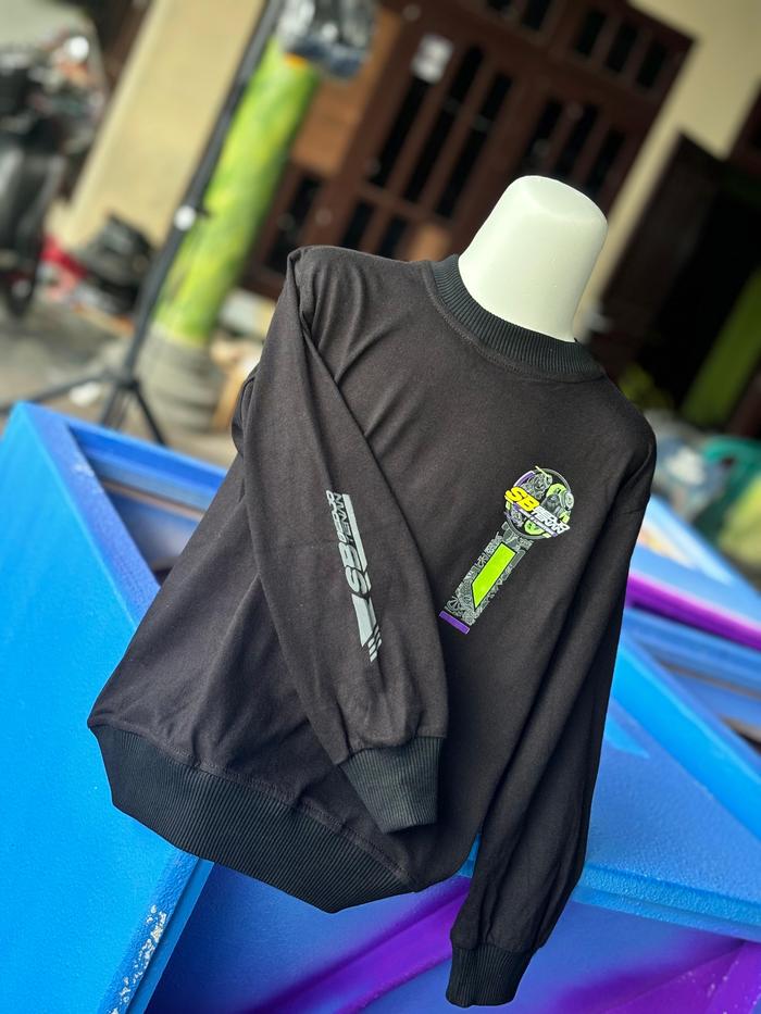 Kaos Sound Anak Lengan Panjang Hitam Original SB Audio