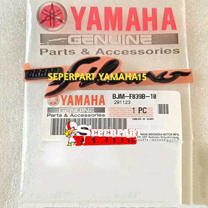 EMBLEM GRAND FILANO SAYAP DEPAN GRAND FILANO 125 ORIGINAL YGP
