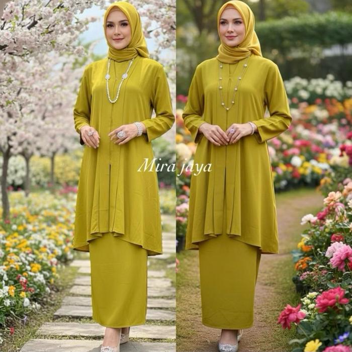 Miminfashionshop STELAN CINDAY GAMIS SETELAN ROK CINDAY DAN PAKAIAN MELAYU Baju Wanita Muslim STELAN