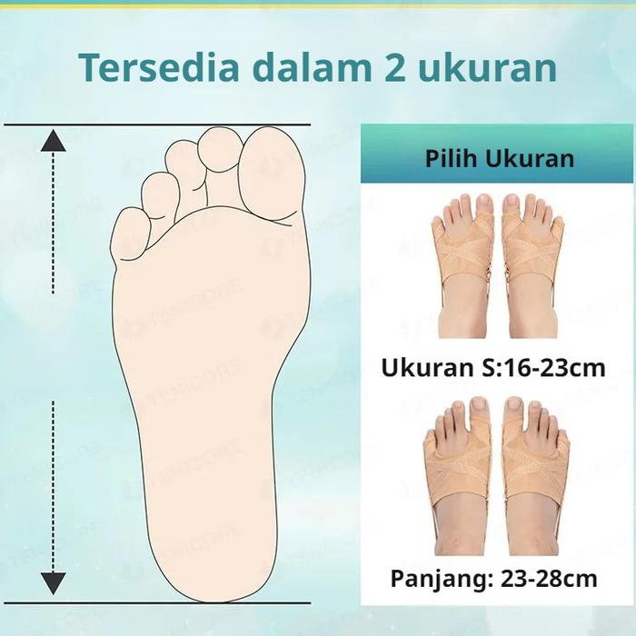 + Pengiriman dalam waktu 24 jamPelindung jempol kaki hallux valgus jala/jaring si hallus valgus/pemi