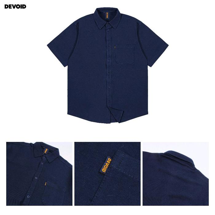 Kemeja pendek Pique distro original