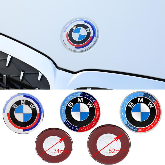 Auto Front Badge Rear Trunk Emblem for BMW E46 E90 E91 E92 E93 F30