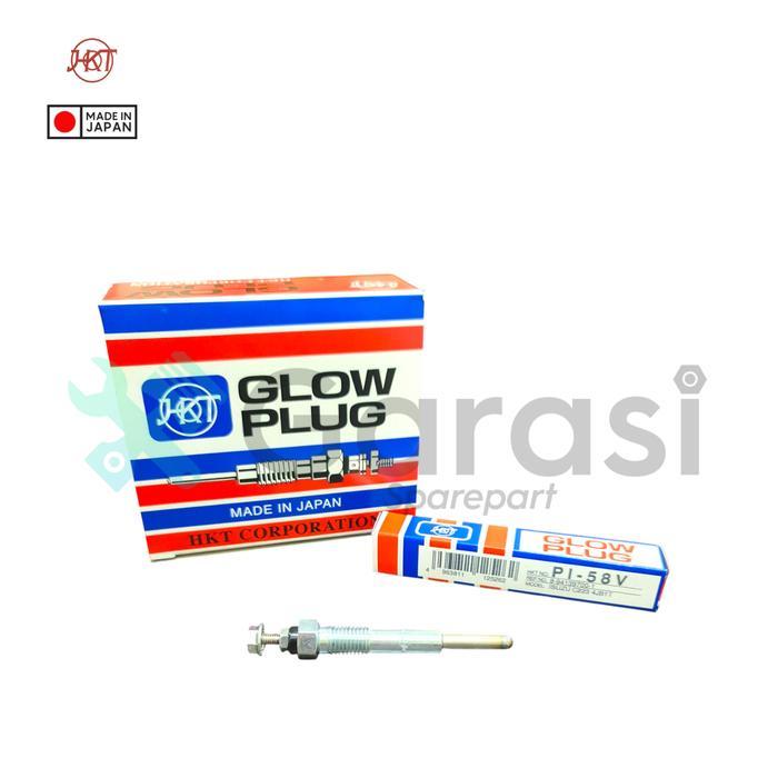 Glow Plug Panther 2.3 Kotak 2.5 Kapsul Touring Pick Up 12V PI-58V HKT JAPAN Busi Pemanas ORI