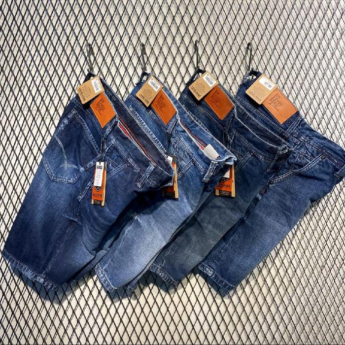 dv nine pendek biru polos