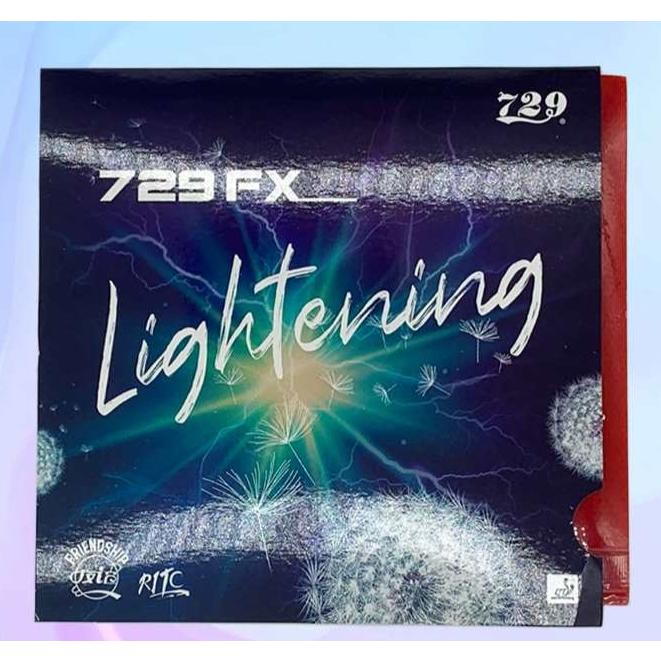 Karet Pingpong Tenis Meja 729 FX-LIGHTENING Original / Karet Tenis Meja 729 Friendship