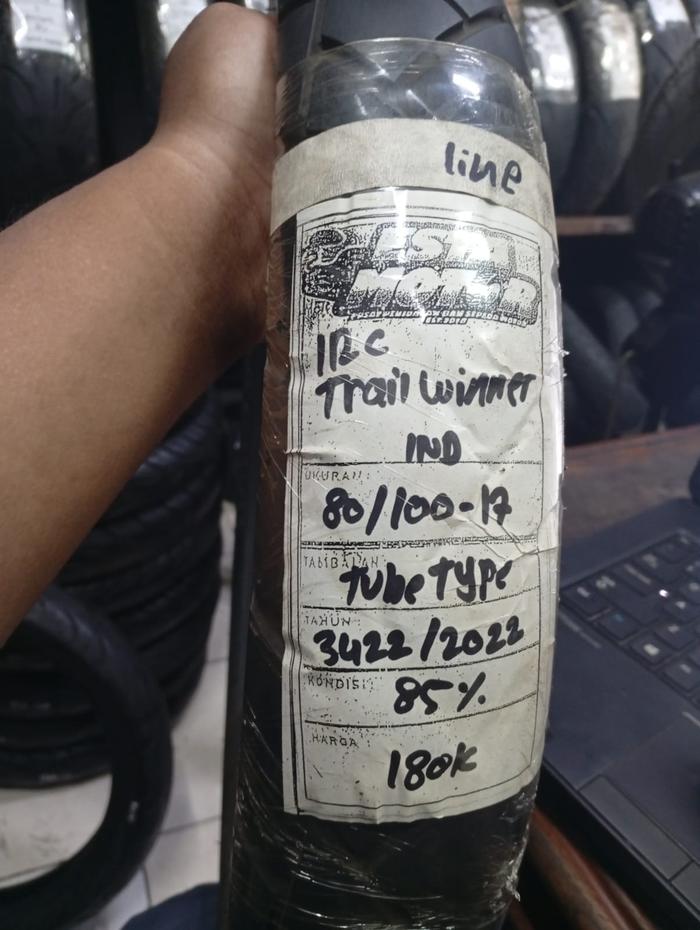 BAN COPOTAN IRC TRAIL WINNER RING 17 UKURAN 80 100 17 KODE3422
