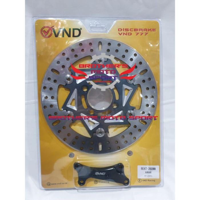 piringan depan vnd 260mm ak66 vario125 vario150 vario110 genio