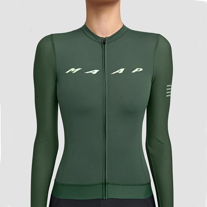 Spring/Autumn MAAP Women's Long Sleeve Breathable Cycling Jersey