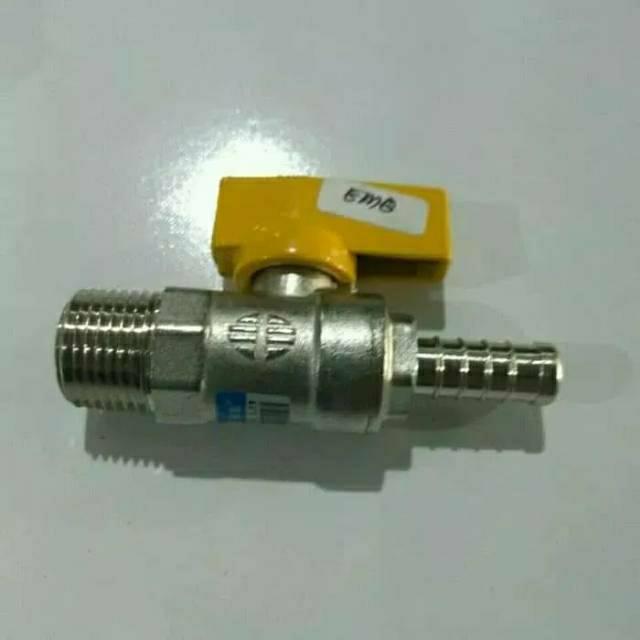Stop Kran Gas Rifeng DN10 /Nozle gas kompor Water Heater