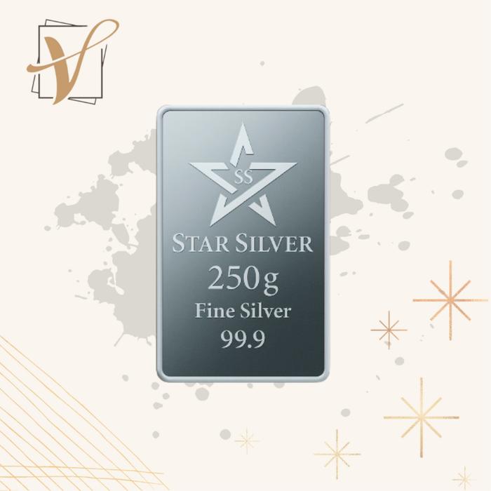 LOGAM MULIA PERAK - STARSILVER 250GRAM