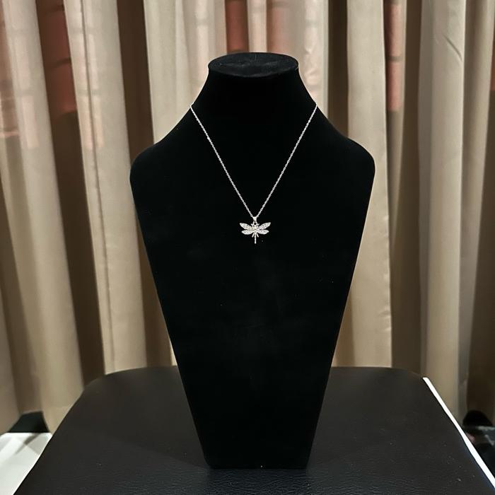 Kalung Liontin Wanita Titanium Anti Karat Dragonfly