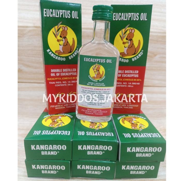 {{ Eucalyptus Oil Kangaroo Brand Minyak Kayu Putih Original Thailand Ready }}
