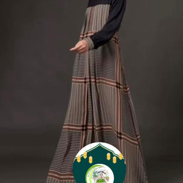 Gamis Mewah Premium Luxe Lebaran Brand Lokal Indonesia dengan Desain Elegan dan Kualitas Terbaik