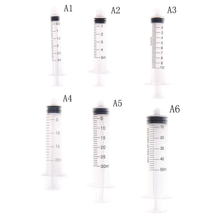 3ML 5ML 10ML 20ML 30ML 50ML Refilled Industrial Syringe Tube Thread