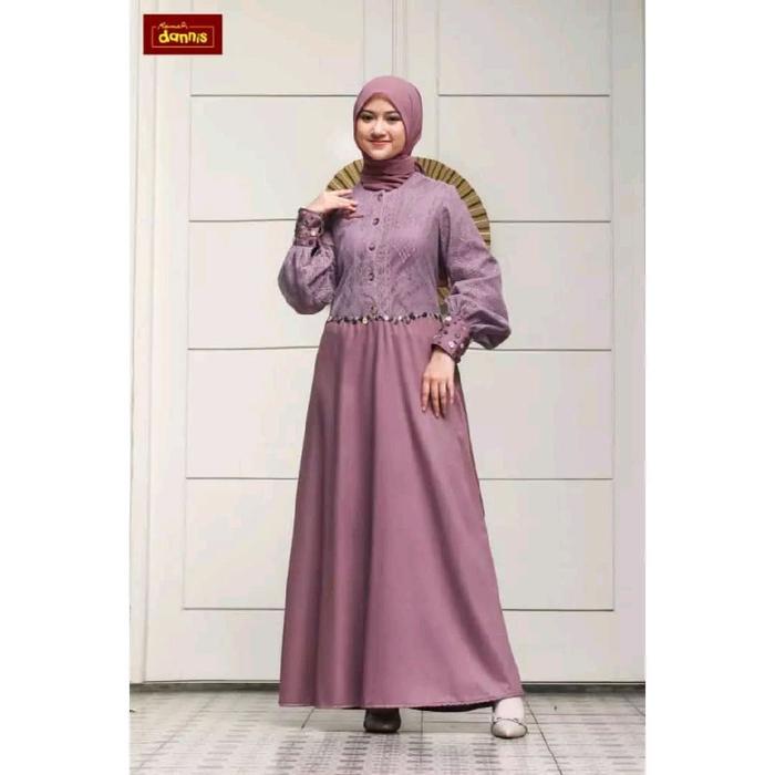 Gamis Dannis A 231004 brukat
