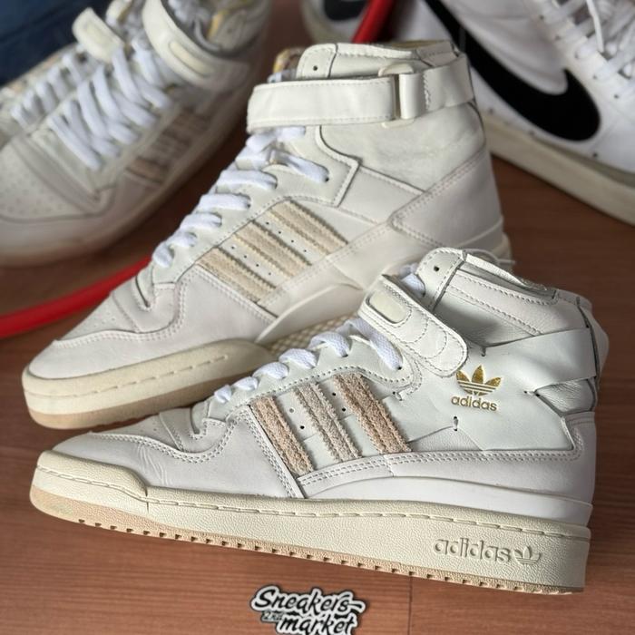 Adidas Forum 84 High White Beige Casual Original - Sneakers second market