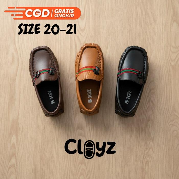 Sepatu Pantofel Anak Import SIZE 20-21 Loafers Pansus Bayi Laki Laki Formal