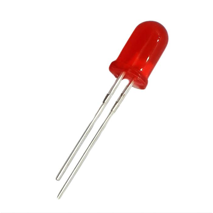 1000pcs LED 5mm Lampu LED Clear Diffused Merah/ Kuning/ Biru