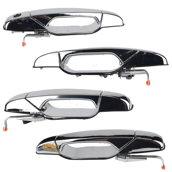 4PCS/Set Chrome Door Handles for Chevy Tahoe GMC Yukon Sierra Denali