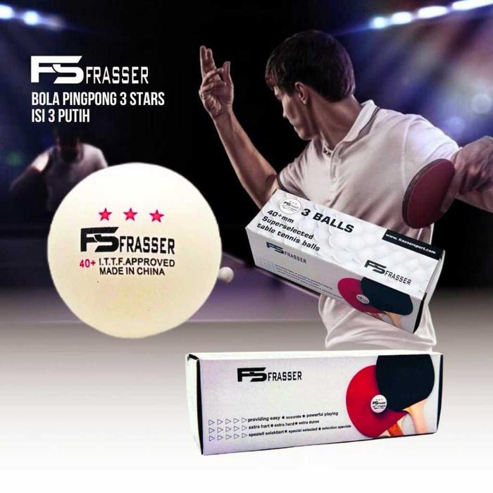 Frasser Bola Pingpong Bola Tenis Meja Abs Blpp 04