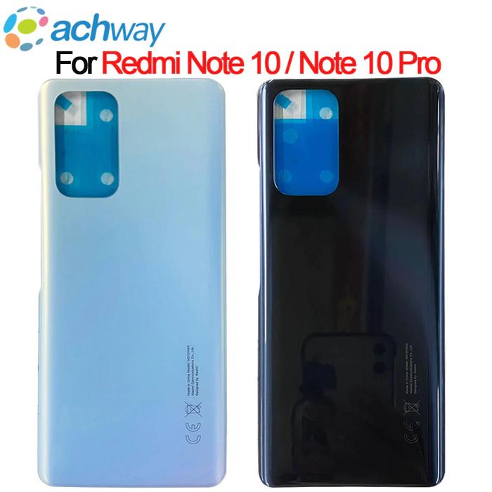 New Cover For Xiaomi Redmi Note 10 Pro Back Battery Cover M2101K6G