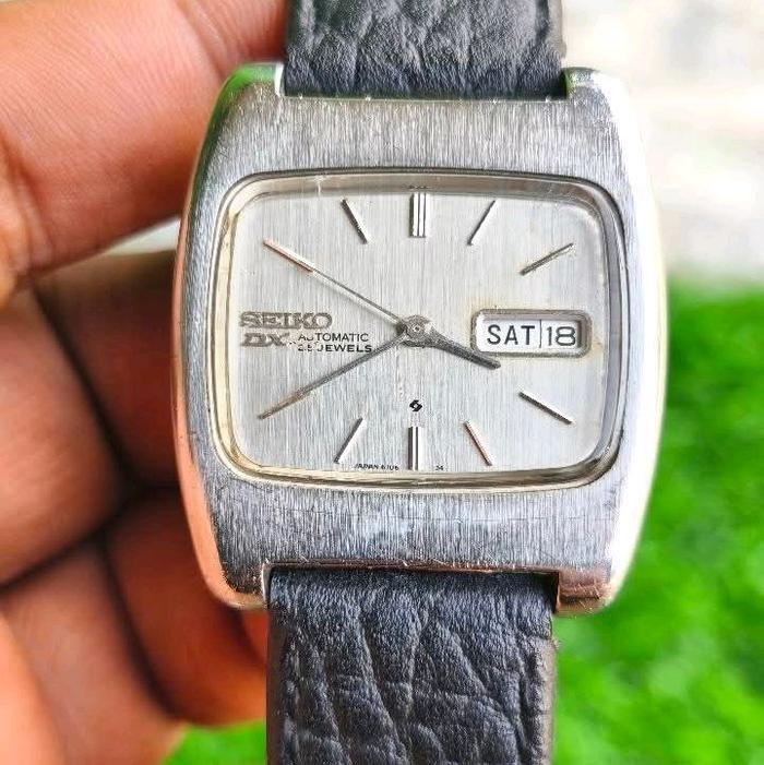 jam tangan Seiko Dx automatic tank Vintage Original