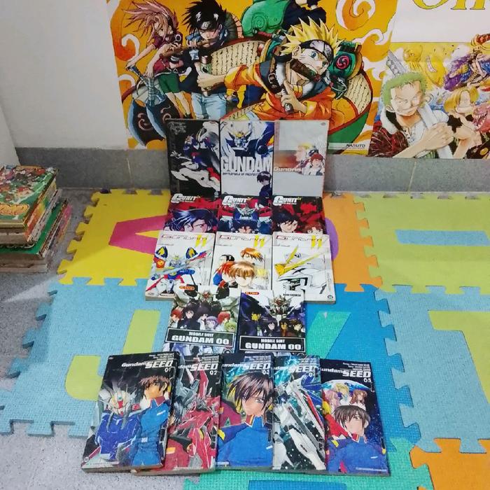 komik full set tamat Gundam collection 16 buku