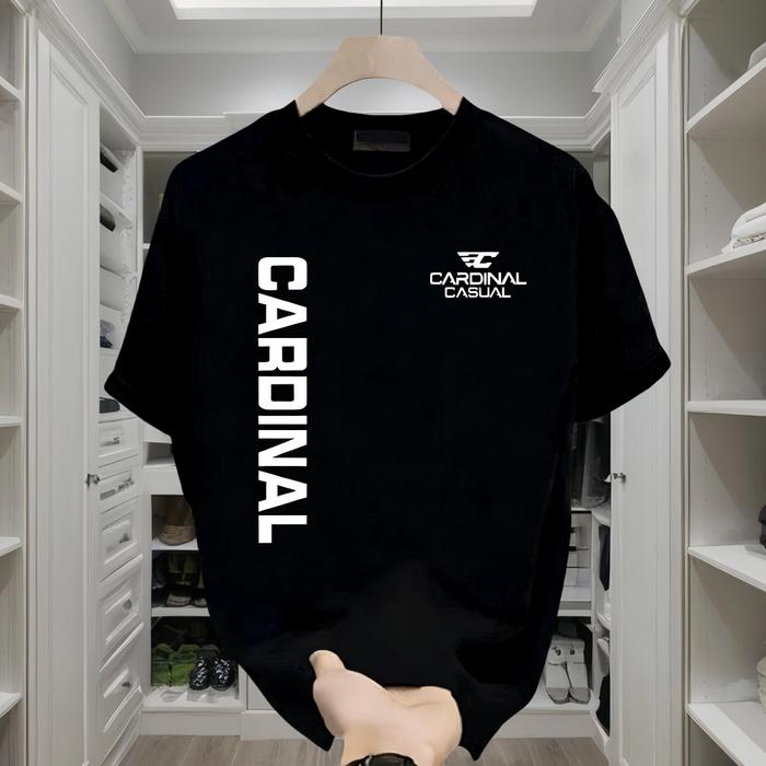CARDINAL T-Shirt Oblong – Kaos Lengan Pendek Pria Wanita