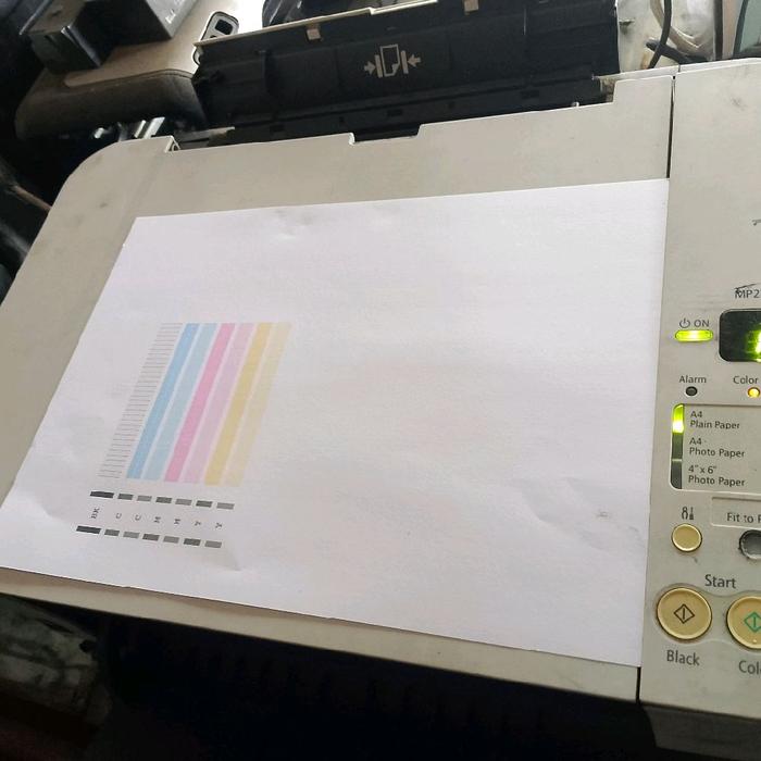 Printer MP258 Scanner dengan Fitur A4 Plain Paper dan 4" 6" Photo Paper