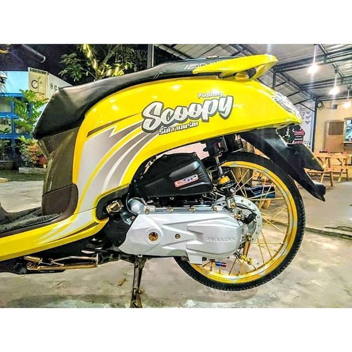 STRIPING TRANSPARAN SCOOPY NEW CUSTOM [NTS]