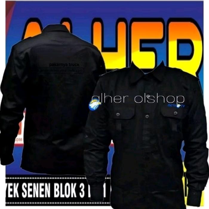 kemeja metro TV baju metro seragam metro TV Pdh metro TV Pdl metro TV kemeja kerja metro TV baju ker