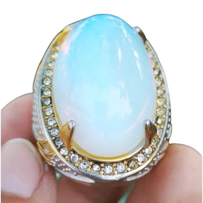 Cincin Pria Berjad Api titanium top jumbo