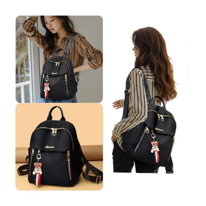 HCG.tas ransel wanita sekolah kerja.