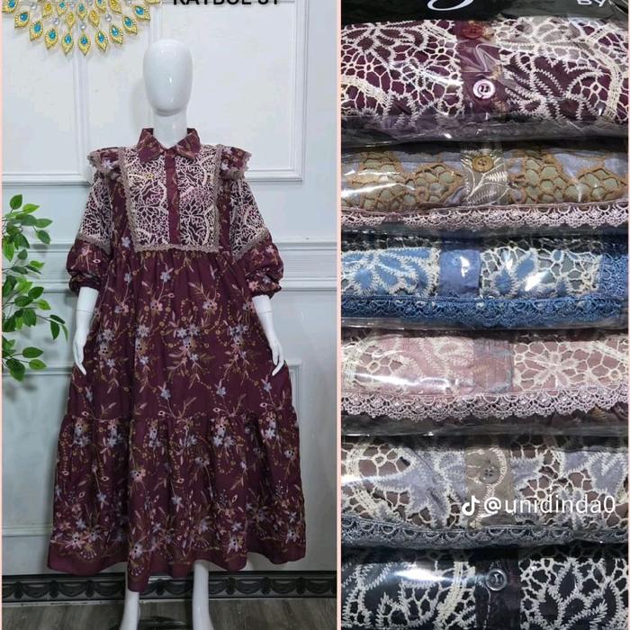 dress Abiyan sultan//dress katbol//Midi dress