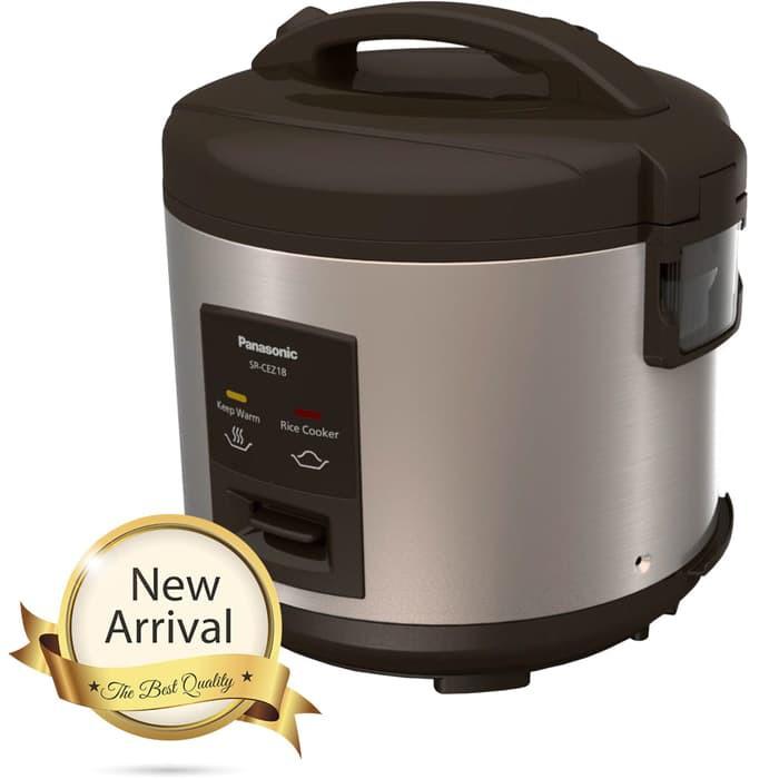 Panasonic SRCEZ18DBR – Magic Com 1.8 Liter Deep Brown Rice Cooker