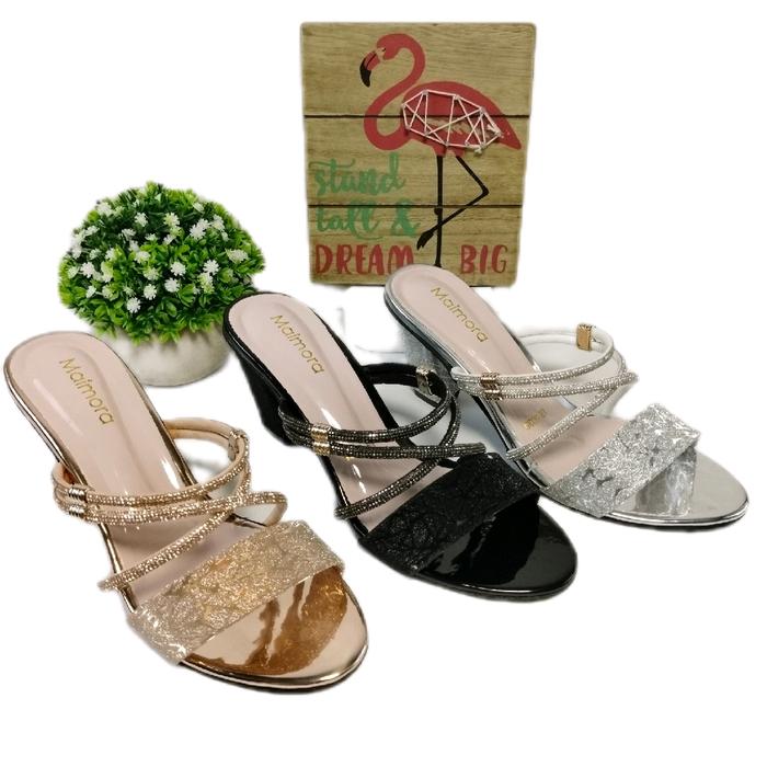 MAIMORA SHOES | SENDAL PESTA WANITA HIGH HEELS 7 cm | BELIZIE SENDAL PESTA