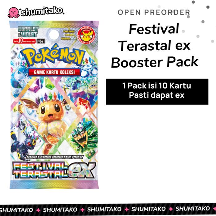 Pokemon TCG Indonesia SV8a Festival Terastal Booster Pack
