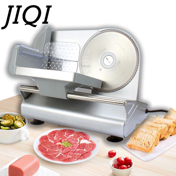 110V/220V Electric Meat Slicer Mutton Roll Beef Cutter Lamb Rolls Vegetable Cutting Machine Bread Sl