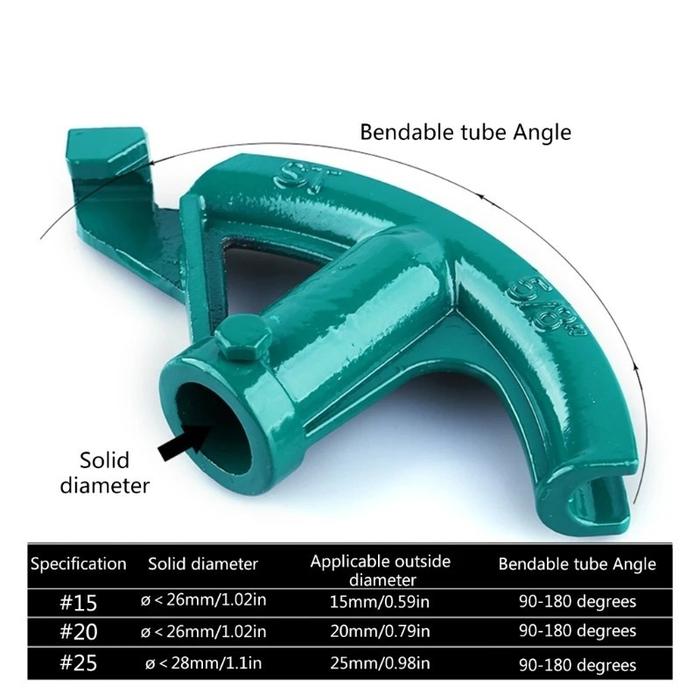 [Cod] Alat Tekuk Pipa Manual 5/8" 3/4" 1" Bending Pipa Besi Mesin Bending Pipa Penekuk Pipa Pipe Ben
