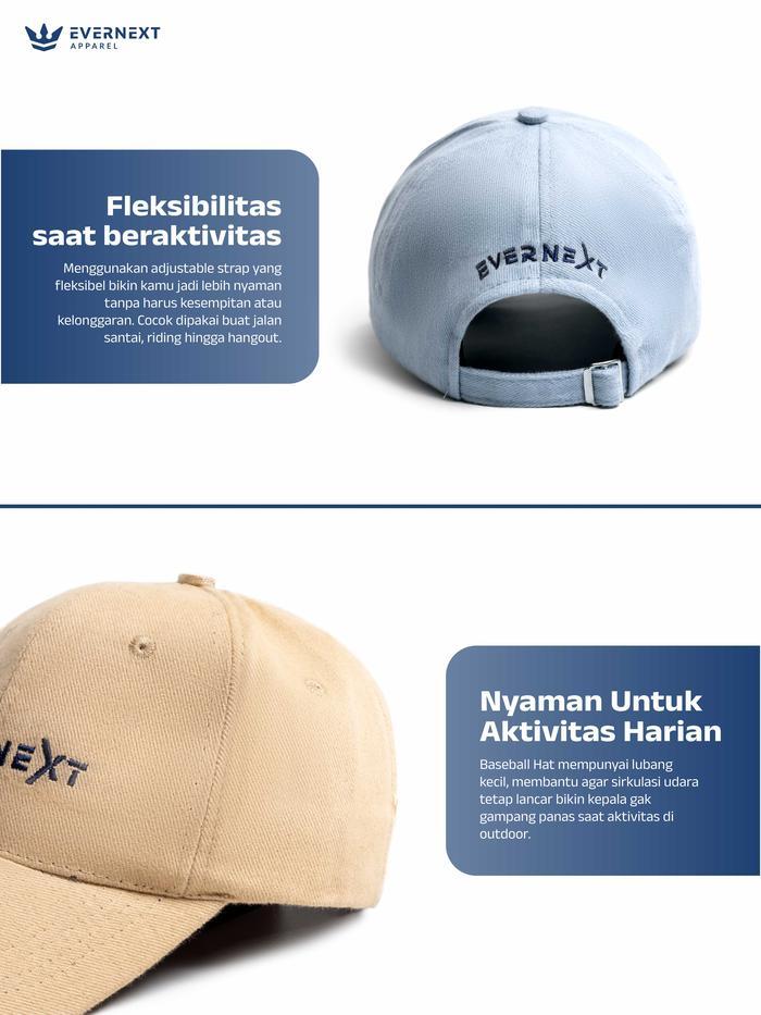 Eiger - EVERNEXT - Topi Polos Topi Baseball Pria Topi Snapback Pria Topi Distro Pria