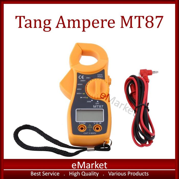 Tang Ampere Digital MT87 ~ Clamp Meter MT 87 ~ Multimeter ~ Amper